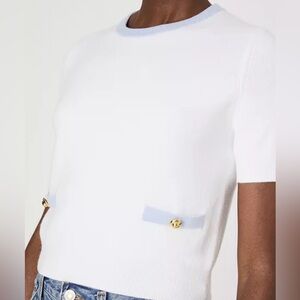 French Connection  Babysoft Short Sleeve Sweater